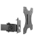 Neomounts by Newstar Monitor-Halterung FPMA-D540BLACK schwarz, Tischklemme, Tischbohrung