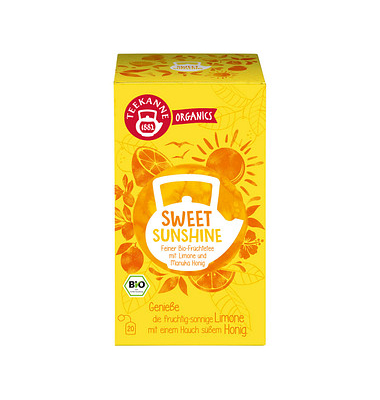 TEEKANNE Organics Sweet Sunshine Bio-Tee 20 Portionen