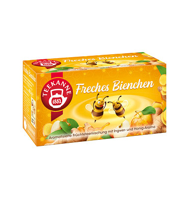 Tee Freches Bienchen 7842, Ingwer- und Honig, Beutel