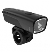 LED Fahrradbeleuchtung schwarz, 50 lx, 2600 mAh