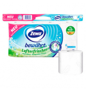 Toilettenpapier bewährt Lufterfrischer, mit Geruchstop®-Technologie, 380001, 3-lagig, weiß, 150 Blatt/Rolle,
