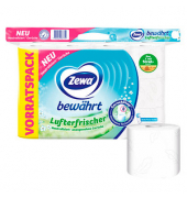 Toilettenpapier bewährt Lufterfrischer, mit Geruchstop®-Technologie, 380004, 3-lagig, weiß, 150 Blatt/Rolle,
