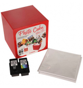 PG-540 + CL-541  schwarz, color Druckköpfe + Fotopapier, 2er-Set