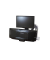 ergotron Monitor-Maus-Tastatur-Halterung Work-Fit A, LCD LD mit Arbeitsfläche+ 24-317-026 schwarz, silber für 1 Monitor, 1 Tasta