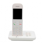 Sinus A12 Schnurloses Telefon mit Anrufbeantworter weiß
