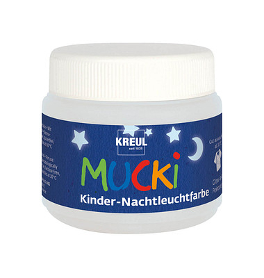 KREUL MUCKI Kindermalfarbe Nachtleuchtfarbe KREUL MUCKI Kindermalfarbe Nachtleuchtfarbe
