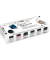 Chalky Porzellanfarben farbsortiert 6 Gläser à 20 ml in White Cotton, Candy Rose, Navy Blue, Rosemary Green, Noble Nougat, Porze