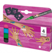 Tattoostifte farbsortiert