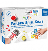 KREUL MUCKI FarbenSpielKiste Wir zählen mit Farben und Fingern Lernspiel