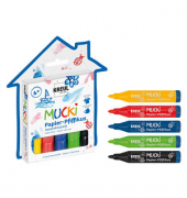 5 KREUL MUCKI Papier-Pfiffikus Aquarellmarker farbsortiert