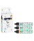 3 KREUL Glitter Pen Bastelfarben-Set farbsortiert