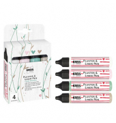 4 KREUL Chalky Moments Pluster-Pen farbsortiert
