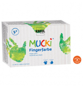 6 KREUL MUCKI Fingerfarben farbsortiert 6 x 150,0 ml