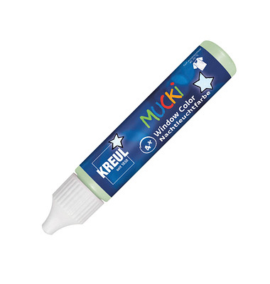 MUCKI Nachtleuchtfarbe Fenstermalfarben transparent 29,0 ml Fenstermalfarbe MUCKI Nachtleuchtfarbe Fenstermalfarben transparent 29,0 ml Fenstermalfarbe