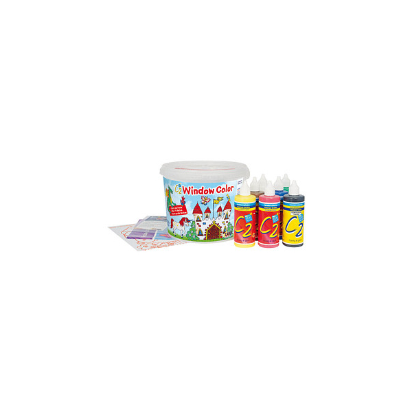 4000798401559 - Powerpack Burg Fenstermalfarben farbsortiert 6 Fenstermalfarben à 125 ml in Weiß Gelb Dunkelrot Dunkelblau Dunkelgrün Fenst 6 Stück 4000798401559 - Powerpack Burg Fenstermalfarben farbsortiert 6 Fenstermalfarben à 125 ml in Weiß Gelb Dunkelrot Dunkelblau Dunkelgrün Fenst 6 Stück