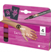4 KREUL Tribals Tattoostifte farbsortiert