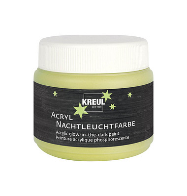 KREUL Nachtlechtfarbe Acrylfarbe Nachtleuchtfarbe 150,0 ml