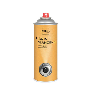 KREUL Firnis Glanz Sprühlack transparent 400,0 ml KREUL Firnis Glanz Sprühlack transparent 400,0 ml