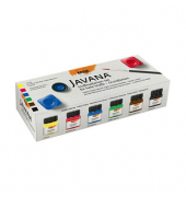 6 KREUL Javana Basic Stoffmalfarbe farbsortiert 6 x 20 ml