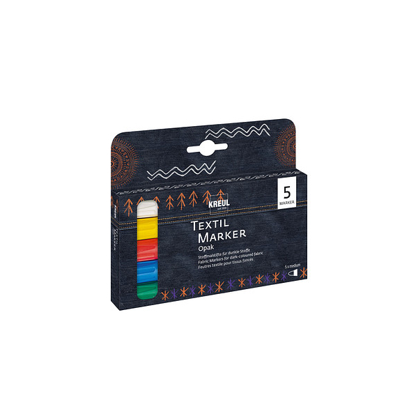 4000798927509 - Javana Stoffmalstifte Opak 5er Set helle & dunkle Stoffe texi mäx Textiles Gestalten - Kreul 4000798927509 - Javana Stoffmalstifte Opak 5er Set helle & dunkle Stoffe texi mäx Textiles Gestalten - Kreul