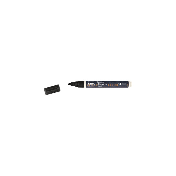 4000798927721 - Opak Medium Textilmarker schwarz 20 - 40 mm 4000798927721 KREUL 4000798927721 - Opak Medium Textilmarker schwarz 20 - 40 mm 4000798927721 KREUL