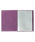 Zeugnismappe 20102, violett/blau, A4, mit 12 Hüllen