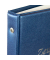 Zeugnisringbuch 20105, blau/dunkelblau, A4, mit 10 Hüllen