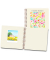 Notizbuch LU QPOLA21 03, Polaroid Flower Market, beige, A5, punktkariert, 120g, 50 Blatt / 100 Seiten