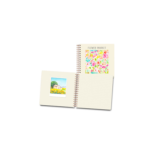 4260269842667 - Notizbuch LU QPOLA21 03 Polaroid Flower Market mehrfarbig A5 punktkariert 120g 50 Blatt 100 Seiten 4260269842667 LUMA 4260269842667 - Notizbuch LU QPOLA21 03 Polaroid Flower Market mehrfarbig A5 punktkariert 120g 50 Blatt 100 Seiten 4260269842667 LUMA