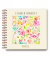 Notizbuch LU QPOLA21 03, Polaroid Flower Market, beige, A5, punktkariert, 120g, 50 Blatt / 100 Seiten