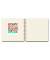 Notizbuch LU QPOLA21 03, Polaroid Flower Market, beige, A5, punktkariert, 120g, 50 Blatt / 100 Seiten