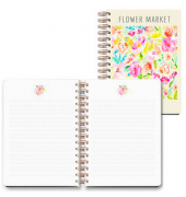 Notizbuch LU NOTICE A5 10, Classic Aquarell, beige, A5, liniert, 120g, 50 Blatt / 100 Seiten