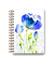 Notizbuch LU NOTICE A5 13, Blumenfreunde, weiß, A5, liniert, 120g, 50 Blatt / 100 Seiten