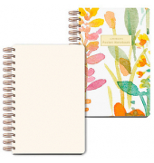 Notizbuch LU POCKET 02, Pocket Aquarell, weiß, A5, blanko, 120g, 50 Blatt / 100 Seiten