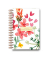 Notizbuch LU POCKET 04, Pocket Flower, weiß, A5, blanko, 120g, 50 Blatt / 100 Seiten