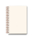 Notizbuch LU POCKET 04, Pocket Flower, weiß, A5, blanko, 120g, 50 Blatt / 100 Seiten