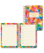 Notizbuch LU WEEK 03, Wochenplaner Glassteine, bunt, A5, blanko, 120g, 52 Blatt / 104 Seiten