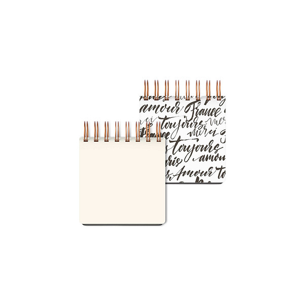 4260269845958 - Notizbuch Mini Schrift ca DIN A6 blanko weißschwarz Hardcover 100 Seiten 4260269845958 LUMA 4260269845958 - Notizbuch Mini Schrift ca DIN A6 blanko weißschwarz Hardcover 100 Seiten 4260269845958 LUMA
