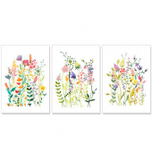 Poster-Set Wildblumen
