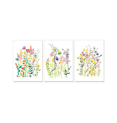 LUMA Poster-Set Wildblumen