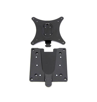 ergotron Monitor-Halterung Schnellverschluss LCD Halterung 60-589-060 schwarz für 1 Monitor