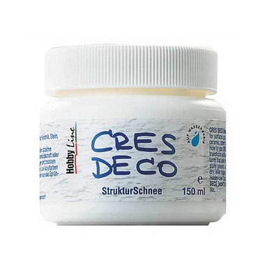 KREUL Cres Deco Schnee Strukturpaste weiß 500,0 ml KREUL Cres Deco Schnee Strukturpaste weiß 500,0 ml
