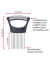 WESTMARK Restehalter silber