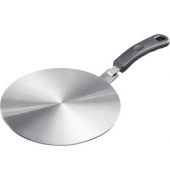 Pfanne Induktionsadapterplatte silber 24,0 cm