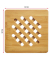 2 WESTMARK Untersetzer Tapas + Friends hellbraun 17,0 x 17,0 cm