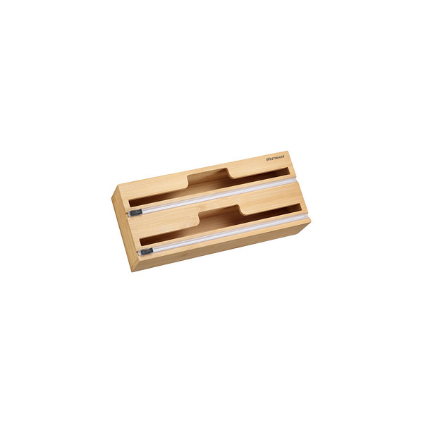 4004094526367 - WESTMARK Folienschneider inkl Montagematerial Praktischer Folienspender für ein müheloses Abtrennen der Folie 1 Behälter 4004094526367 - WESTMARK Folienschneider inkl Montagematerial Praktischer Folienspender für ein müheloses Abtrennen der Folie 1 Behälter