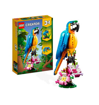 LEGO Creator 3in1 31136 Exotischer Papagei Bausatz