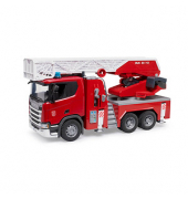 bruder Scania Super 560R Feuerwehr Drehleiter 03591 Spielzeugauto