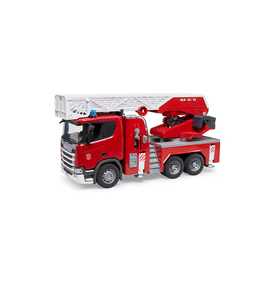 bruder Scania Super 560R Feuerwehr Drehleiter 03591 Spielzeugauto