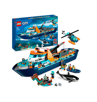 LEGO City 60368 Arktis-Forschungsschiff Bausatz